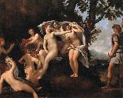 Francesco Albani Diana and Actaeon oil